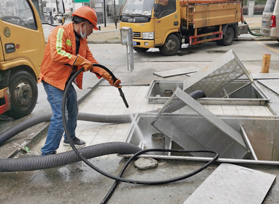 黄陵隔油池清理